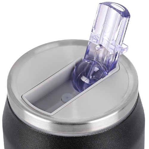 ΘΕΡΜΟΣ ΠΟΤΗΡΙ ESTIA 01-7843 (5207158007843) MATTE BLACK 500ml ΜΕ ΚΑΛΑΜΑΚΙ
